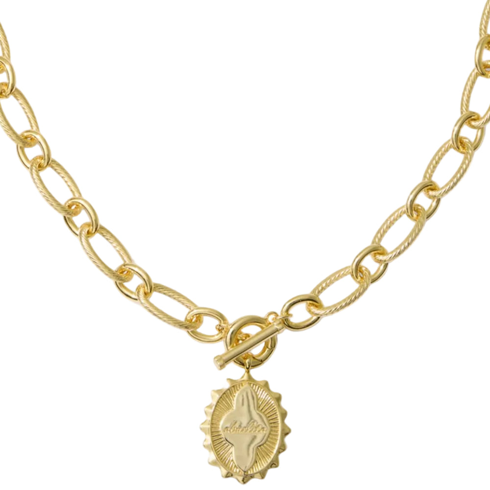 Kendra Scott Gold "Abuelita" Chainlink Pendant Necklace