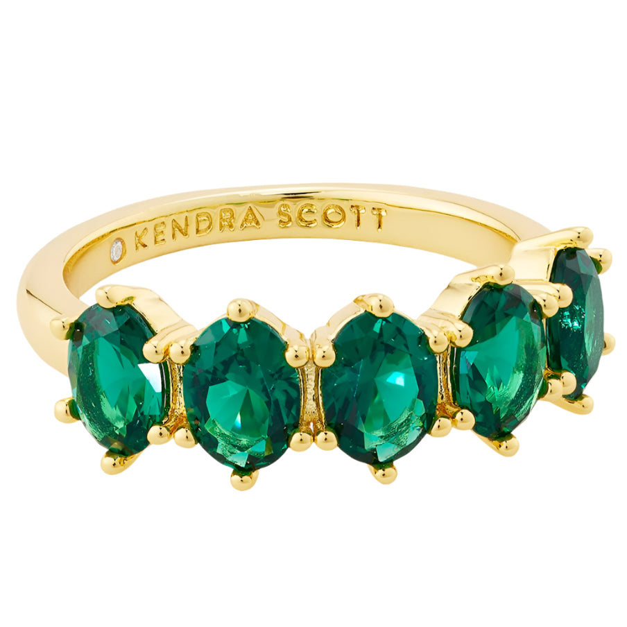 Kendra Scott Cailin Gold Crystal Ring