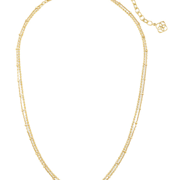 multi strand necklace kendra scott dainty necklace