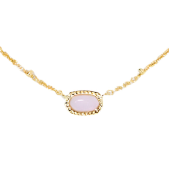 Kendra Scott Mini Elisa Gold Satellite Pendant Necklace