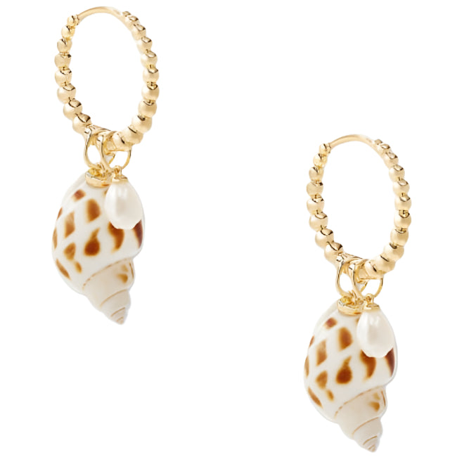 Kendra Scott Oleana Gold "Huggie" Earrings