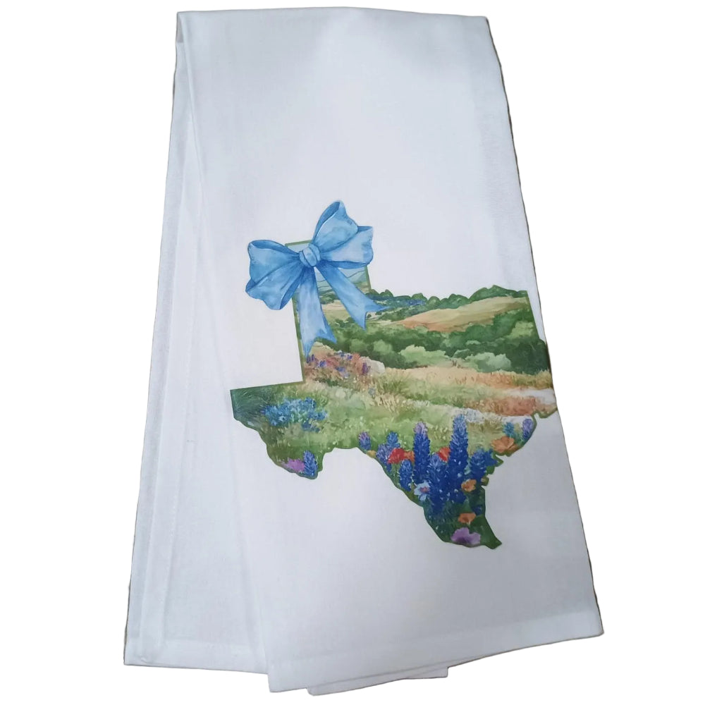 M-Design Studio Cotton Tea Towels (Rockport, TX) - 20" x 30"