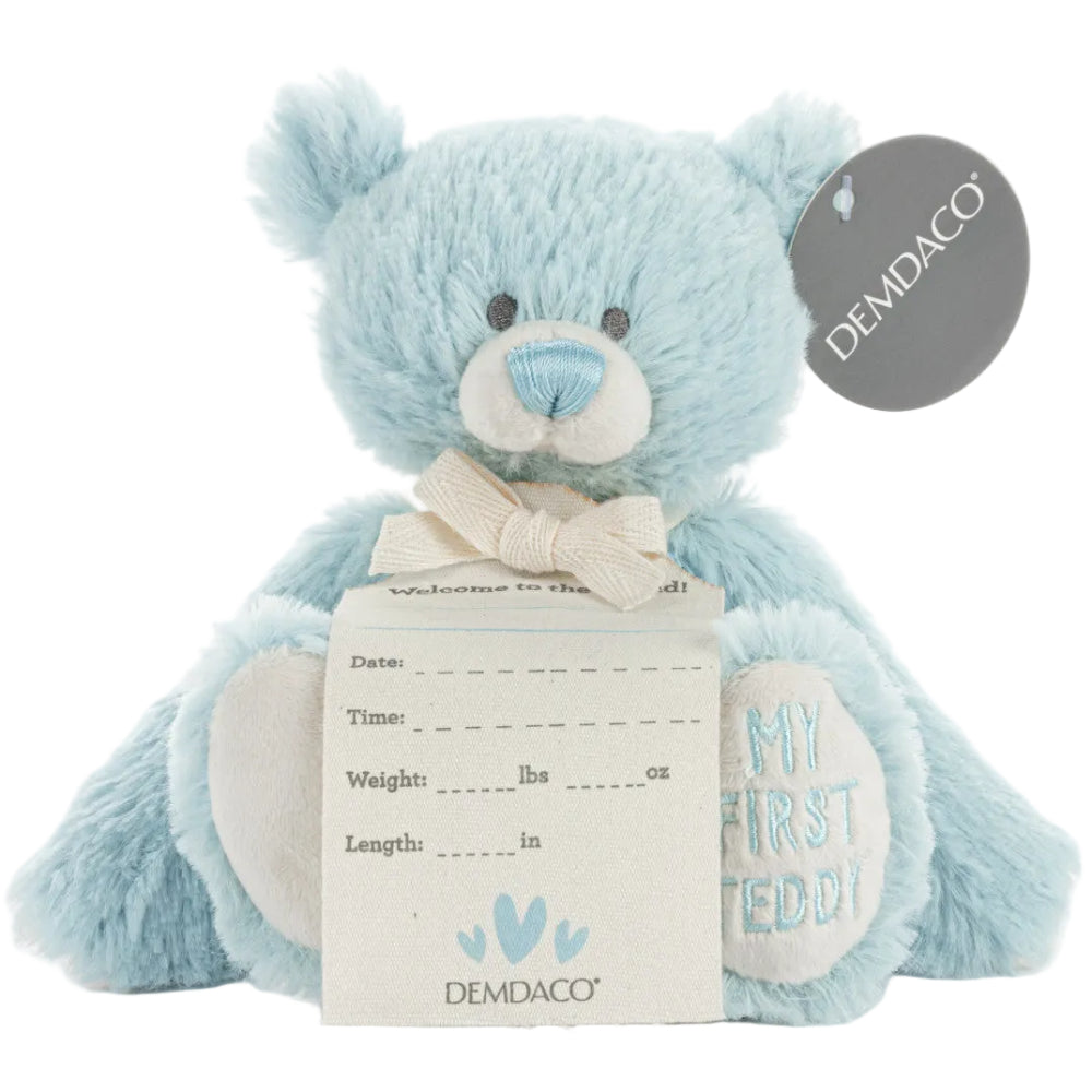Demdaco "My First Teddy Bear" Plush Toy - 7.5"
