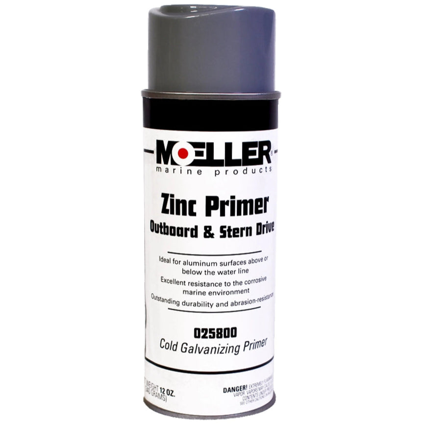 Moeller Outboard & Stern Zinc Primer - 15 oz.