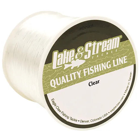 Eagle Claw Lake & Stream Clear Monofilament Fishing Line - 10 lb. to 40 lb.