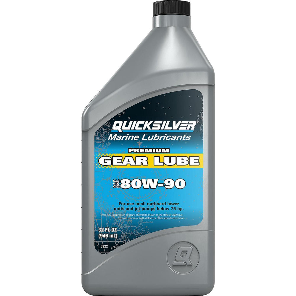 Quicksilver Marine Gear Lube W9 - 1 qt.