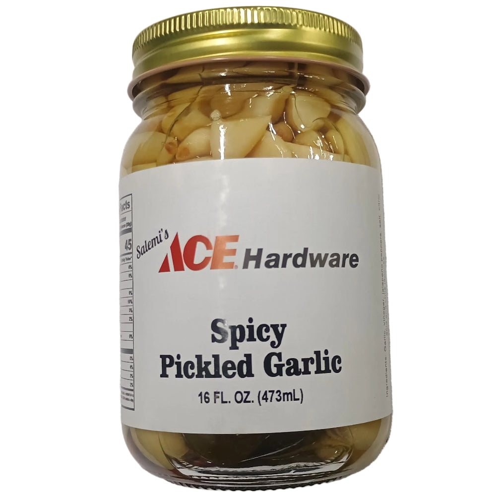 Salemi's Pickled Whole Clove Garlic - 16 oz.