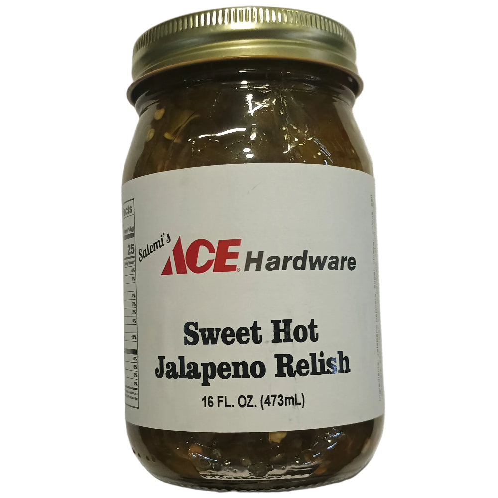 Salemi's Sweet & Hot Jalapeno Relish - 16 oz.