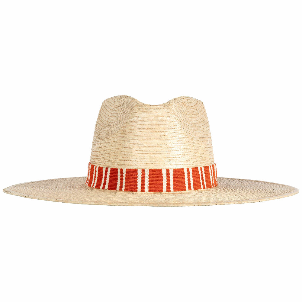 Sunshine Tienda Hemingway Stripe Palm Hat