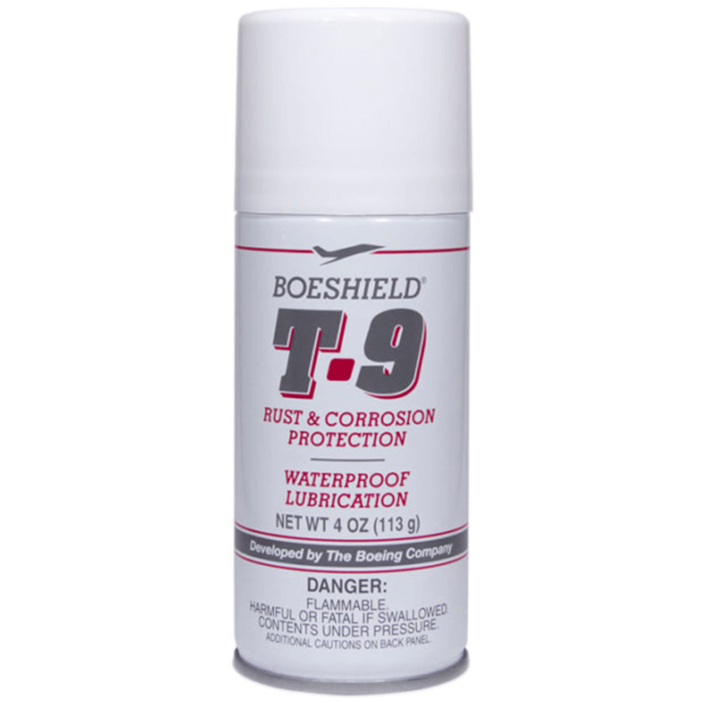 Boeshield T-9 Lubricant Aerosol Spray - 4 oz. & 12 oz.