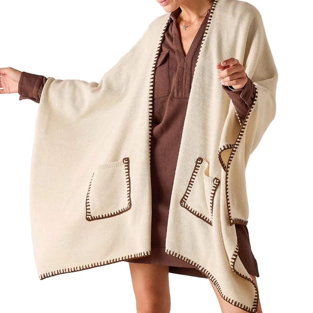 Mersea Whipstitch Travel Wrap