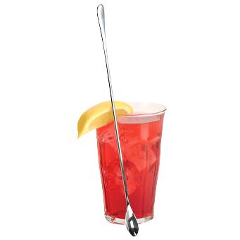 RSVP Long Handle Stainless Steel Cocktail Spoon - 11"