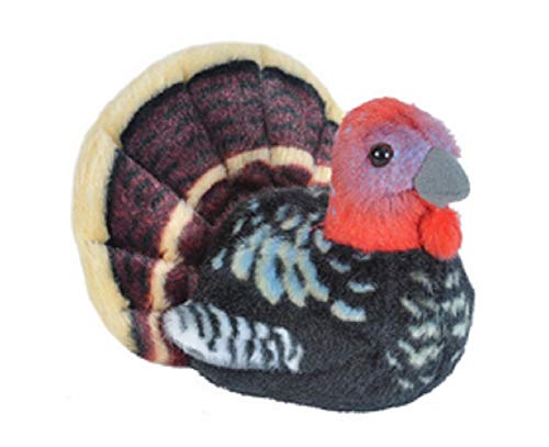 Audubon II Plush Wild Turkey With Authentic Bird Sound - 5"
