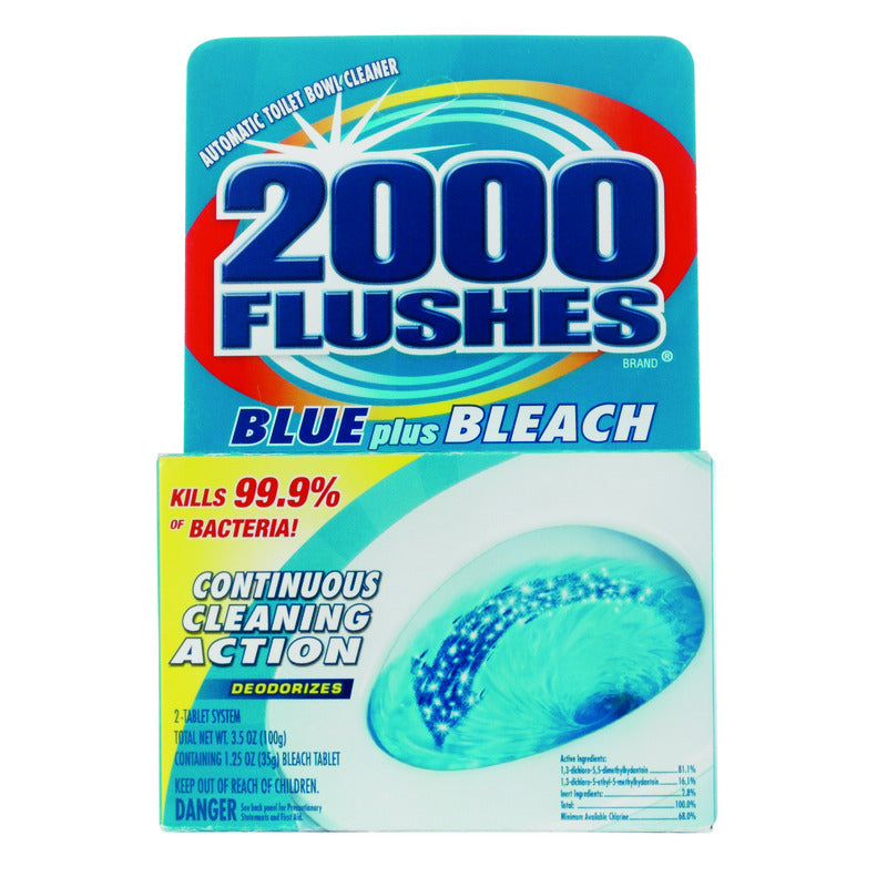 2000 Flushes Bowl Cleaner, Clean Scent - 2 Pack