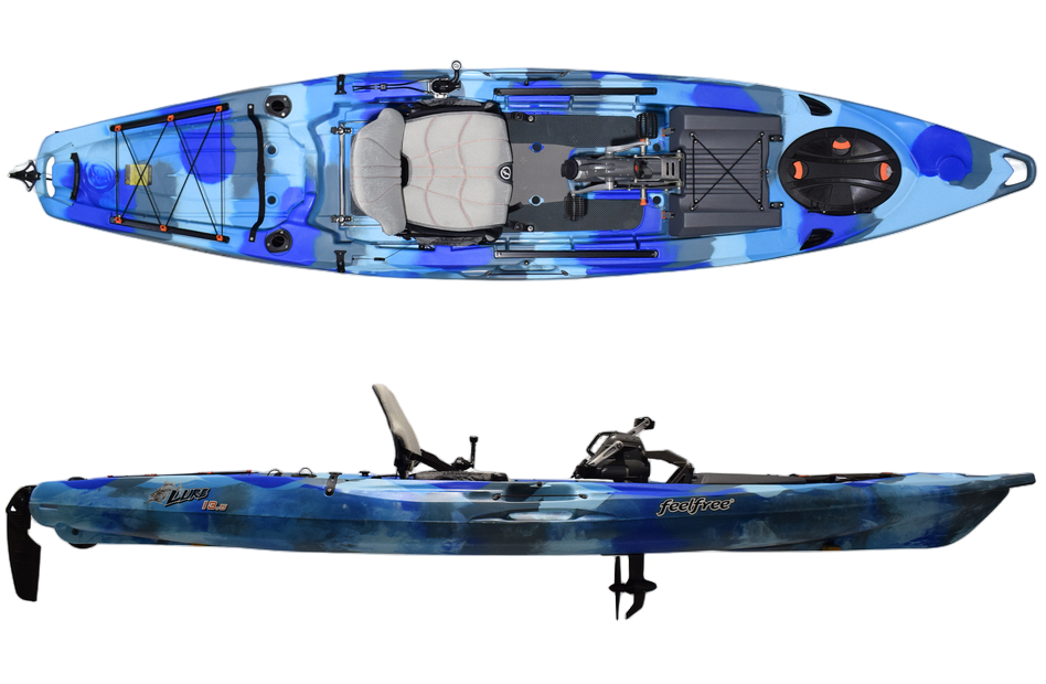Feelfree Lure 13.5 V2 Kayak w/ Overdrive