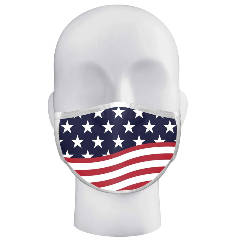 Alleson Badger Face Mask - American Flag