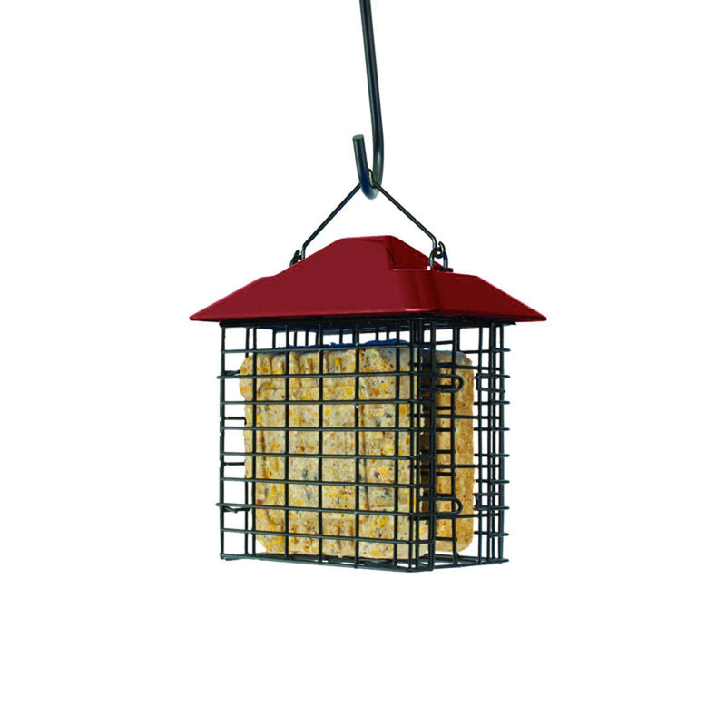 Double Suet Cage, Red