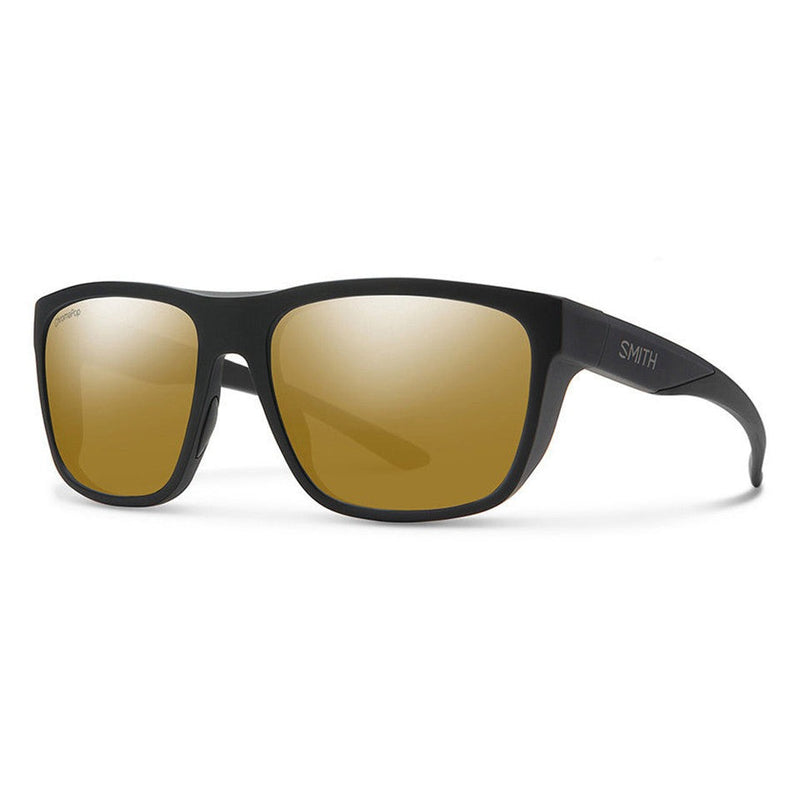 Smith Barra Sunglasses - Matte Black/Bronze Mirror Lens