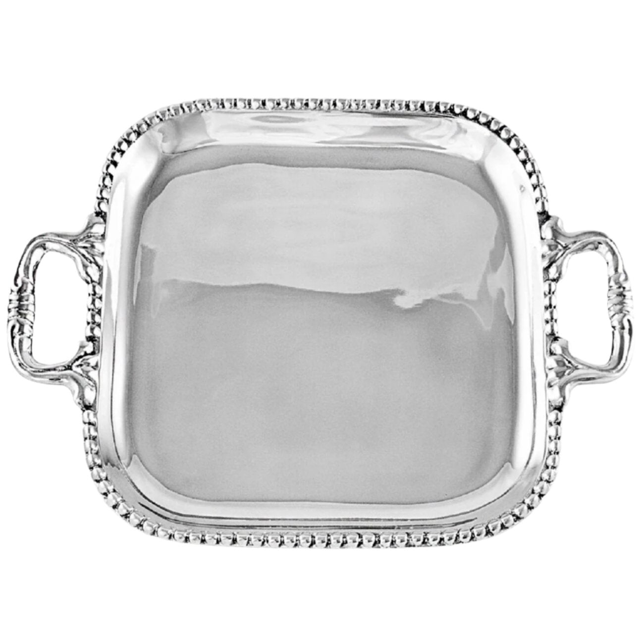 Beatriz Ball Pearl David Square Tray - 10" x 13"