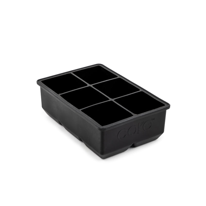 Onyx Silicone Ice Cube Tray - 6 Cubes