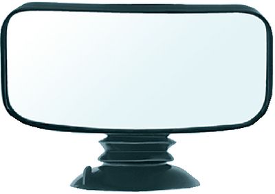 Suction Cup Mirror 4" X 8"