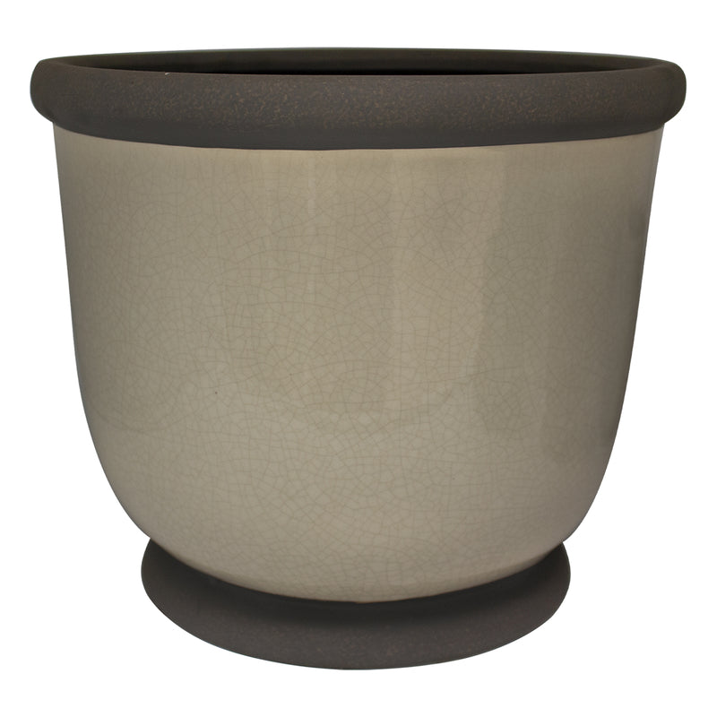 Bellville Ceramic Planter - Gray