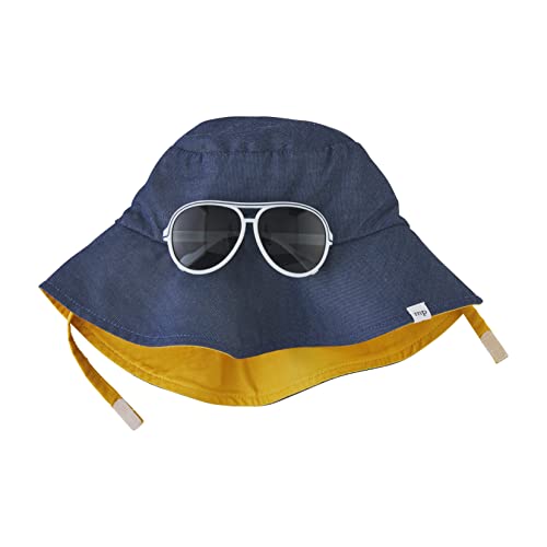 Mud Pie Baby Sun Hat and Sunglasses Set