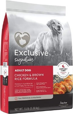 Exclusive Signature Comfort Care Adult Dog Food