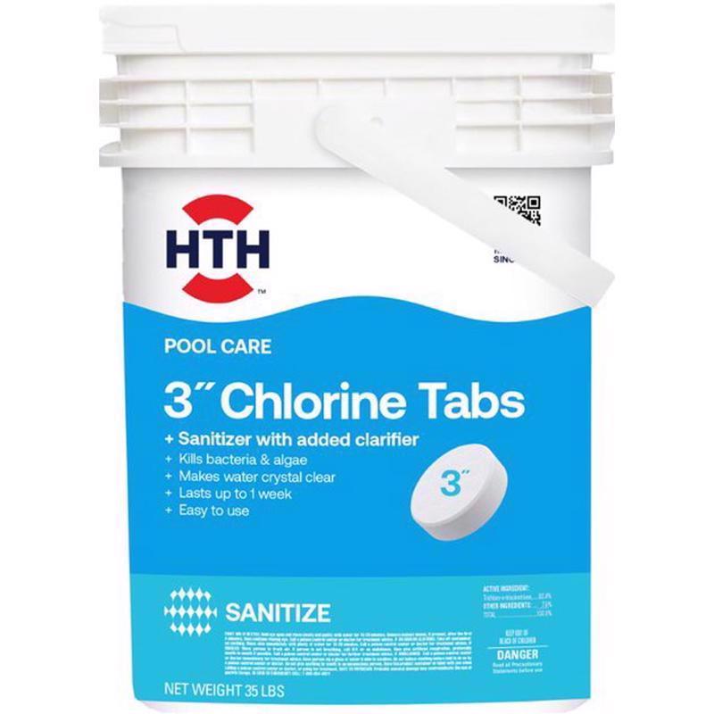 HTH 3" Advanced Chlorine Tablets