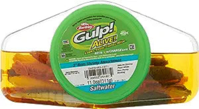 Berkley Gulp! Scented Soft Baits (w/ Alive! Recharger) - 11 oz. to 12.5 oz.