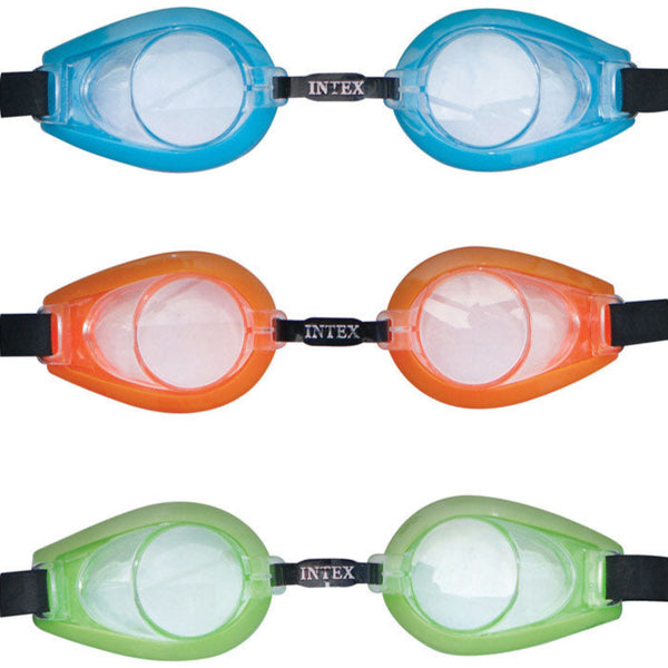 intex goggles Intex Youth-Sized Polycarbonate Swimming Goggles