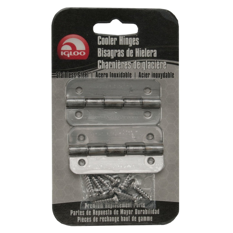 Igloo Cooler Hinges 2 Pack - Silver