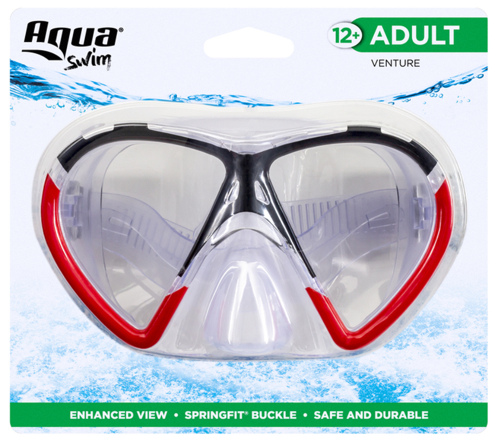 Water Rushing Mask Aqua Swim Venture Swimming Mask