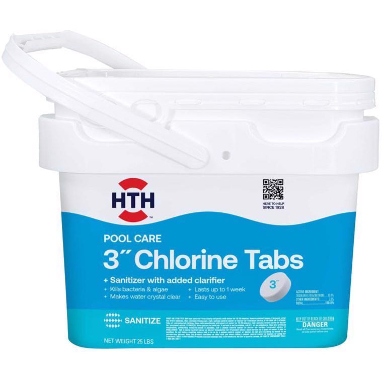 HTH 3" Advanced Chlorine Tablets