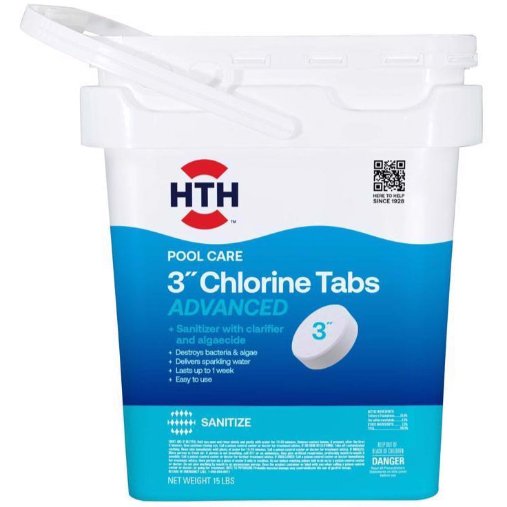 HTH 3" Advanced Chlorine Tablets