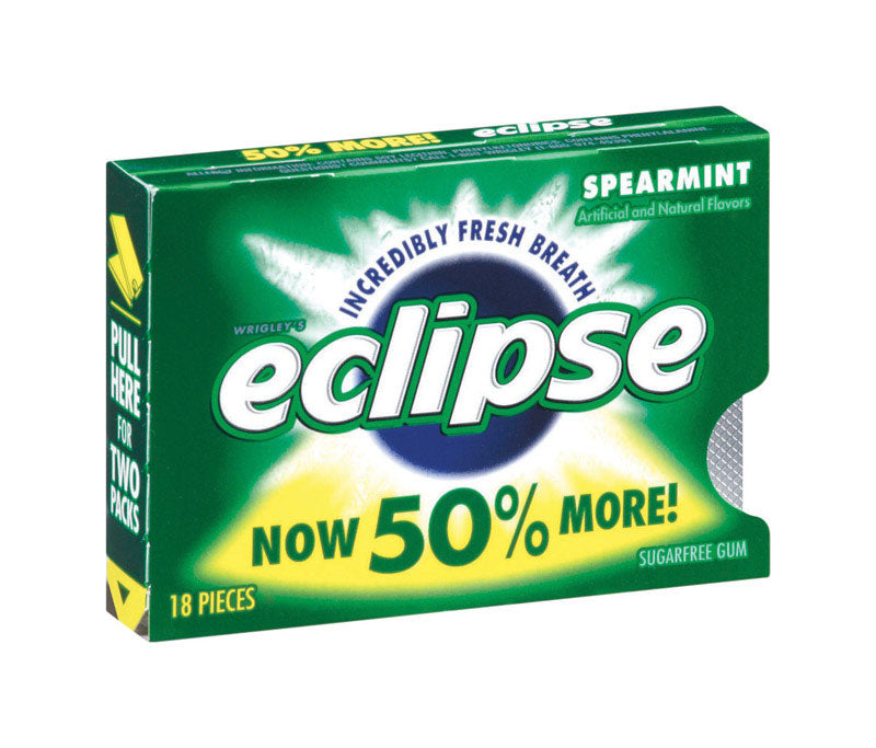 Eclipse Spearmint Sugar Free Gum - 18 Pc.