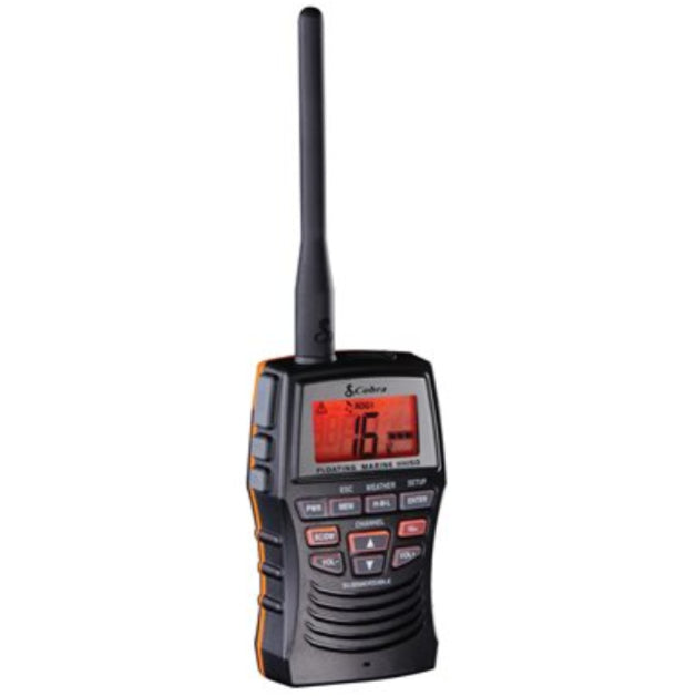 Cobra MR HH150 3W Floating VHF Marine Radio