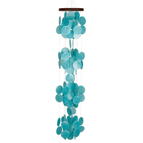 Woodstock Capiz Waterfall Windhimes - 40"