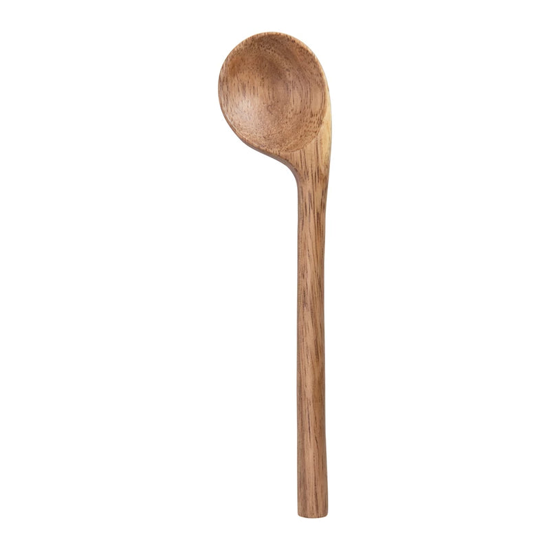 Hand-Carved Acacia Wood Spoon - 7"