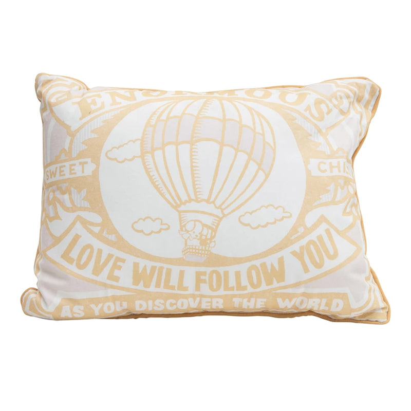 "Sweet Child" Enormous Cotton Lumbar Pillow