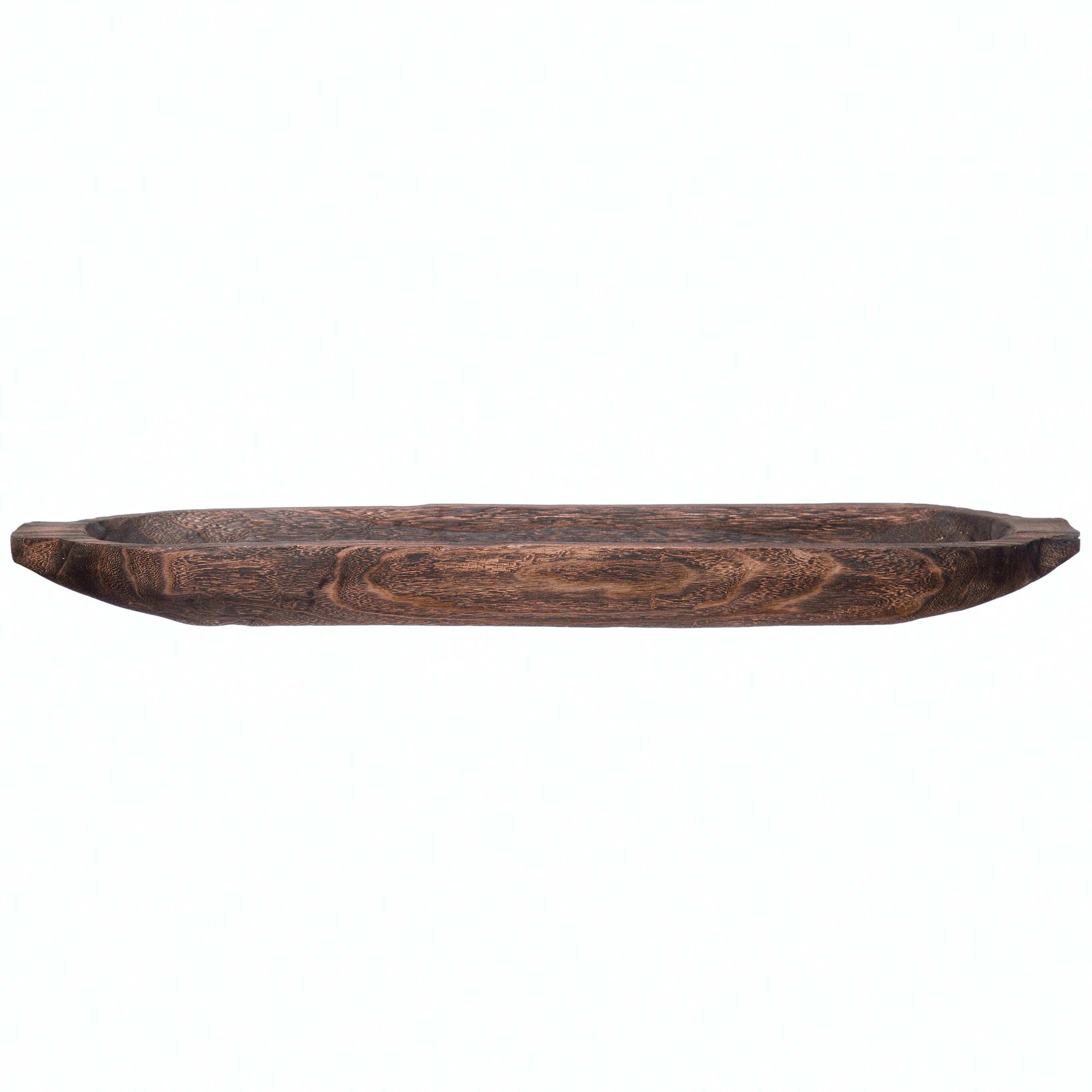 Handcrafted Paulownia Wood Tray - 27.75"