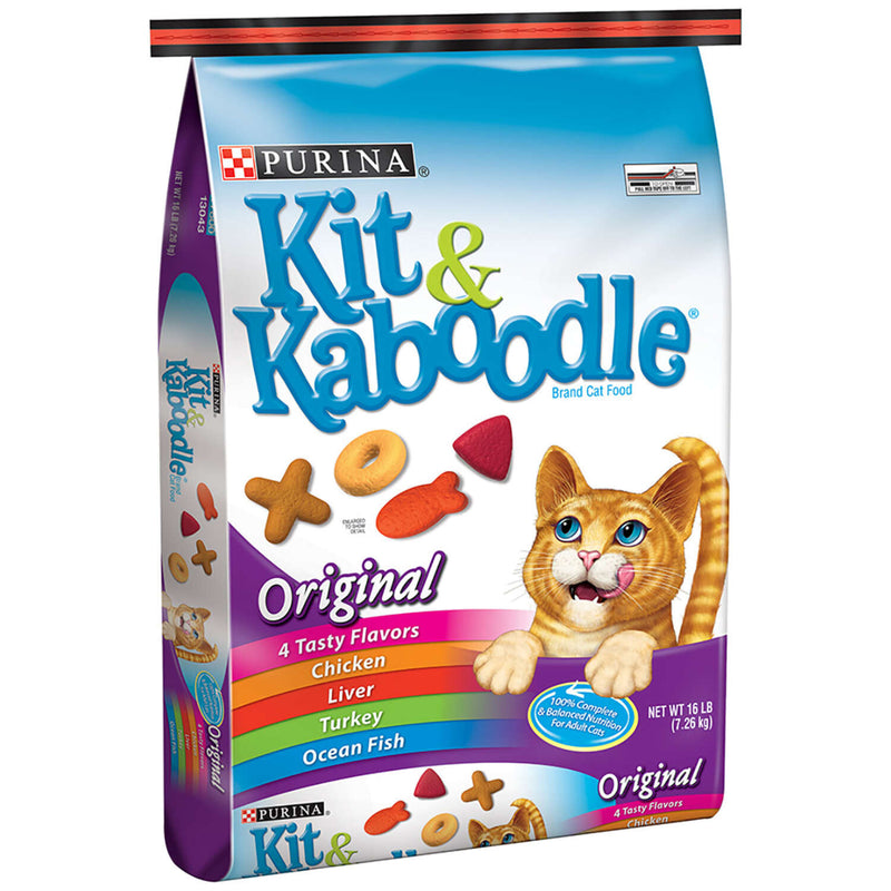 Kit-N-Kaboodle Adult Cat Food 16 Lb.