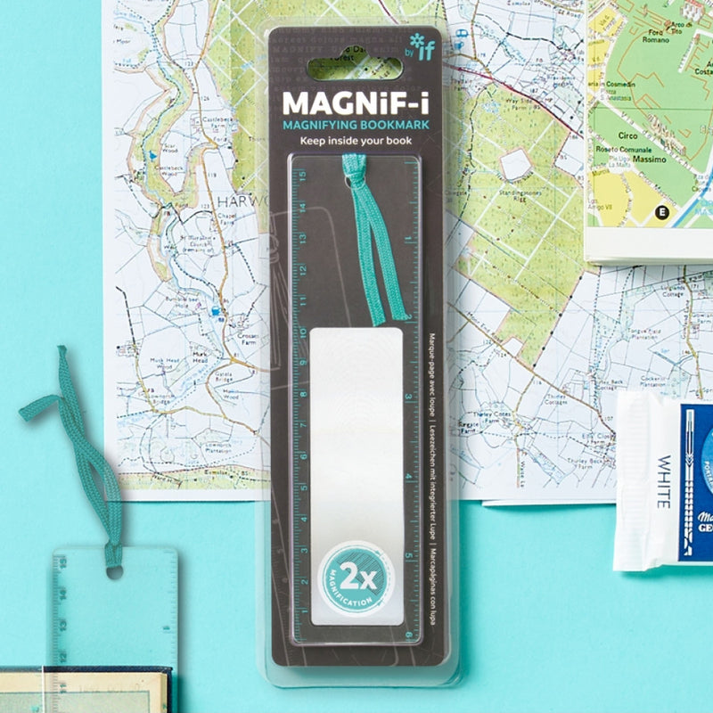 Magnif-I Magnifying Bookmark