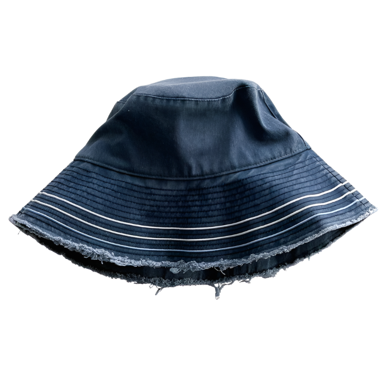 Bucket Hat With Fringe, Cotton